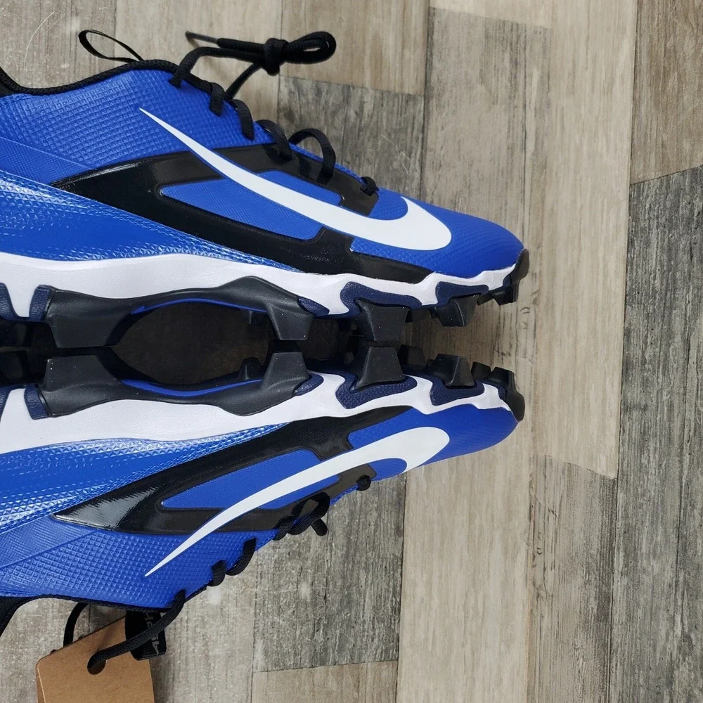 Nike Alpha Menace 4 Shark Mens Shoes Sz 13 Blue‎ Bright White Football Cleats